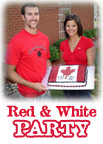 Red & White Party for Chris & Lori